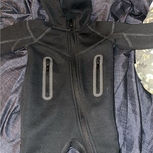 Nike Black One Piece Footies Sleek Design